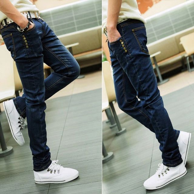 🔥 #ShopeeMY 🔥 Men's Jeans / Seluar Jeans Lelaki / Korean Style Slim Fit ...