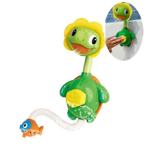 Baby Bathing Fun Bubbler Bathtub Toy Turtle Shape Learning