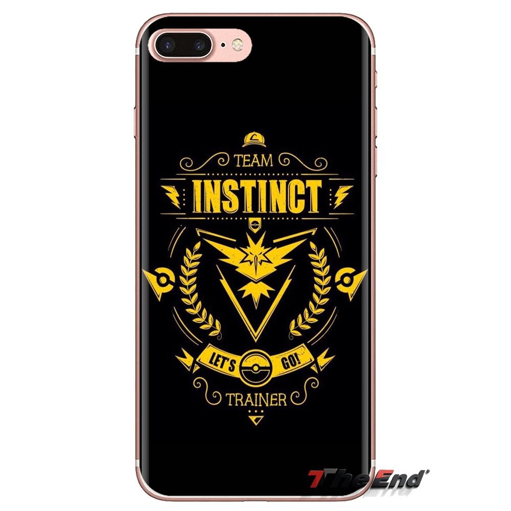 Transparent Tpu Skin Case For Ipod Touch Apple Iphone 4 4s 5 5s Se 5c 6 6s 7 8 X Xr Xs Plus Max Fashion Pokemon Go Team Shopee Malaysia