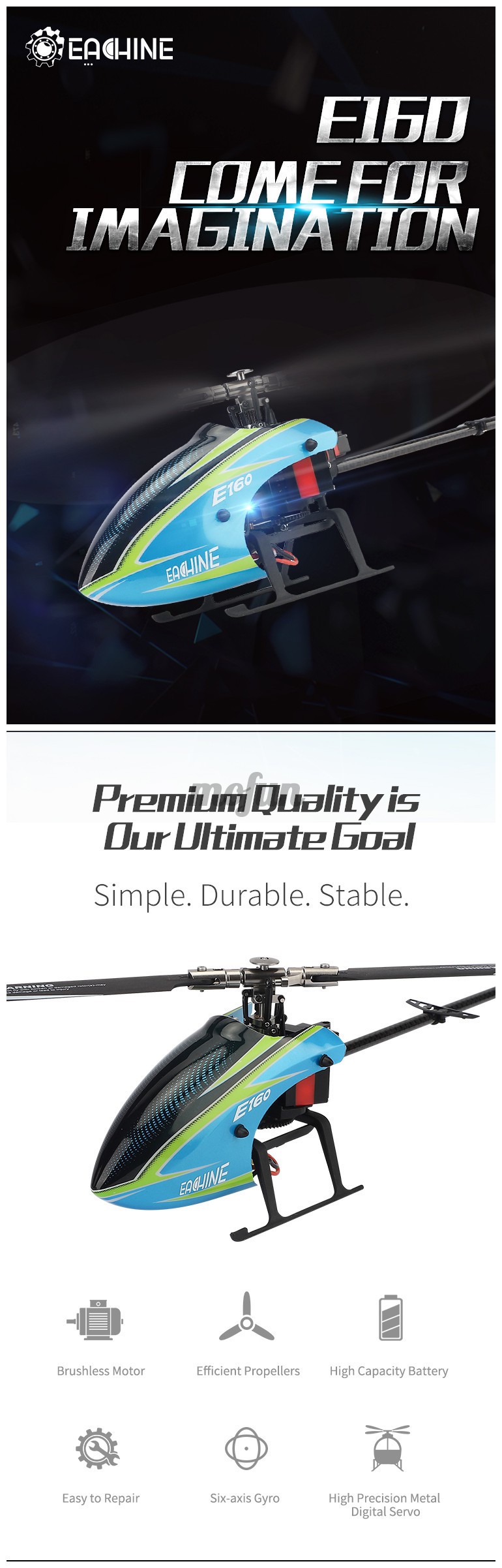 eachine e160 bnf