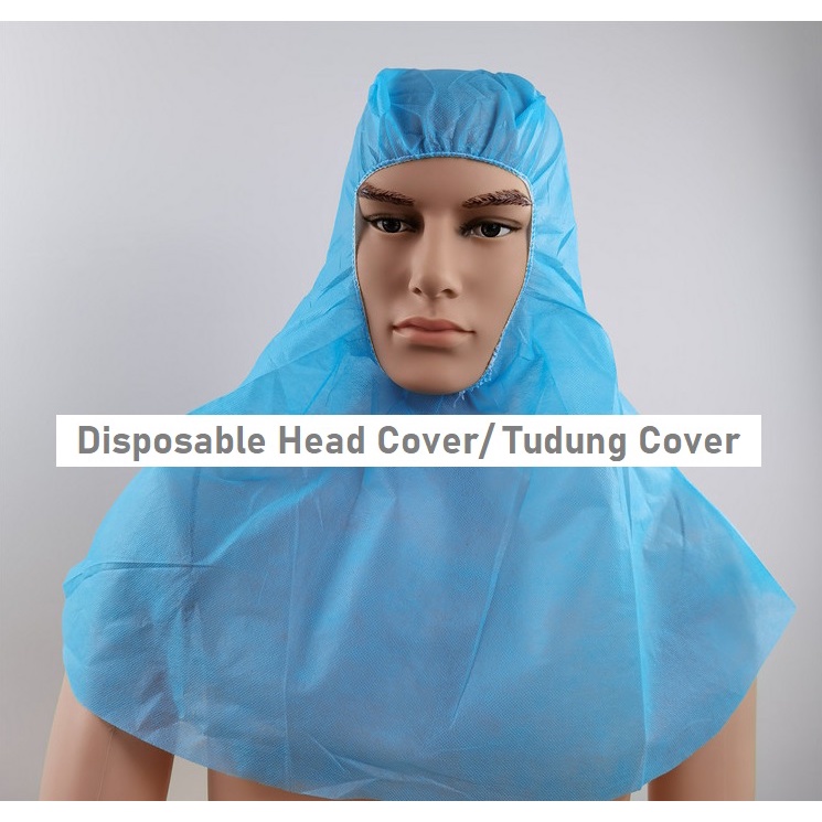Head Cover (10pcs)/ Disposable Head Cover Blue Color (10pcs per bag
