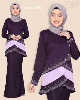 Kurung Moden Mini Tulip Set Couple Sedondon Baju Raya 