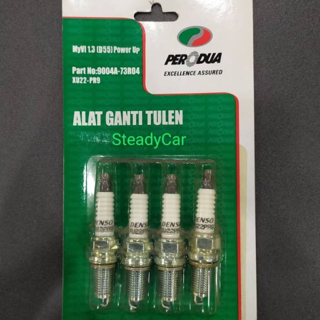 Perodua Myvi Alza Original Spark Plug Myvi 2005 up Part No 9004A73R04