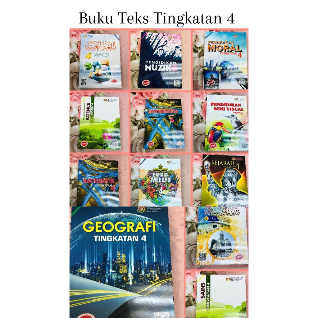 Buy Ready Stock Catalog 1 2 Buku Teks Tingkatan 4 Text Books Form 4 Bahasa Melayu Matematik Sejarah Seetracker Malaysia