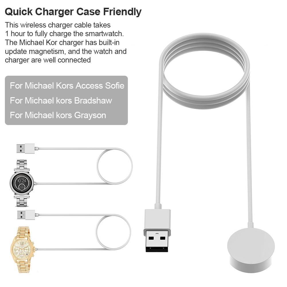 michael kors smartwatch sofie charger