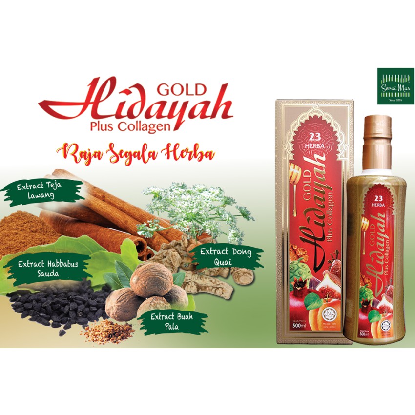 JUS HIDAYAH GOLD 100% ORIGINAL | Shopee Malaysia