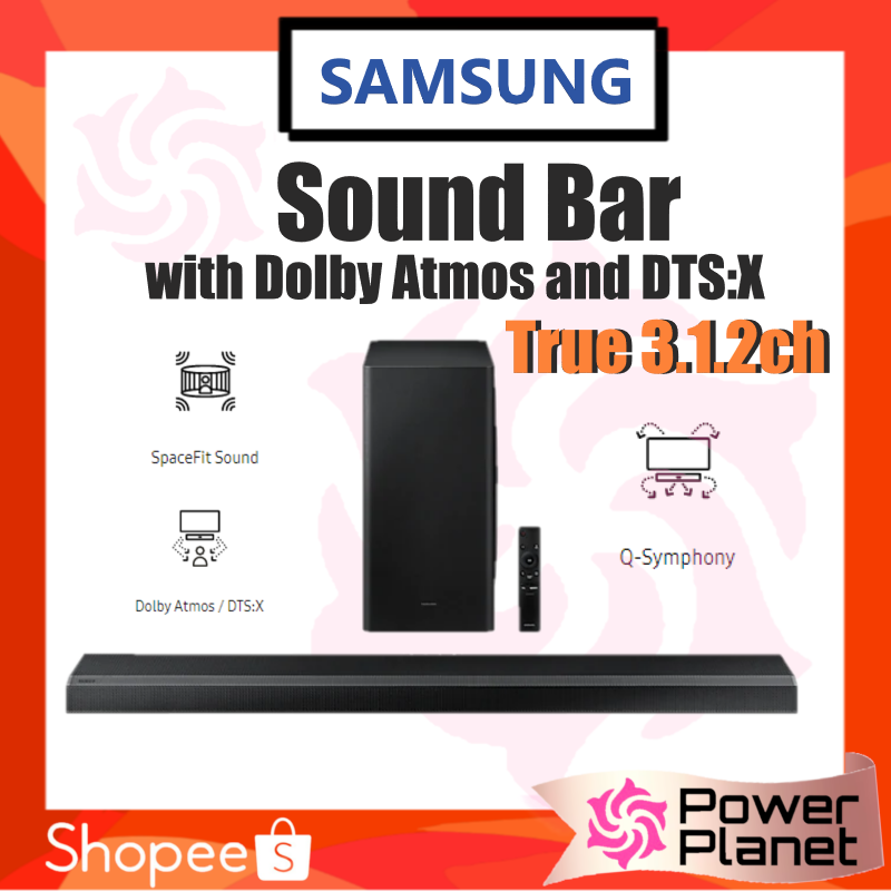 Samsung Q800A Soundbar with Dolby Atmos and DTSX (2021) HWQ800A/XM