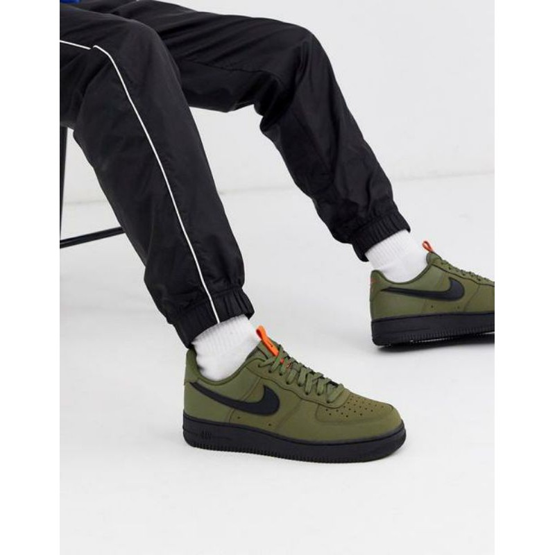 nike air force 1 07 khaki dark green