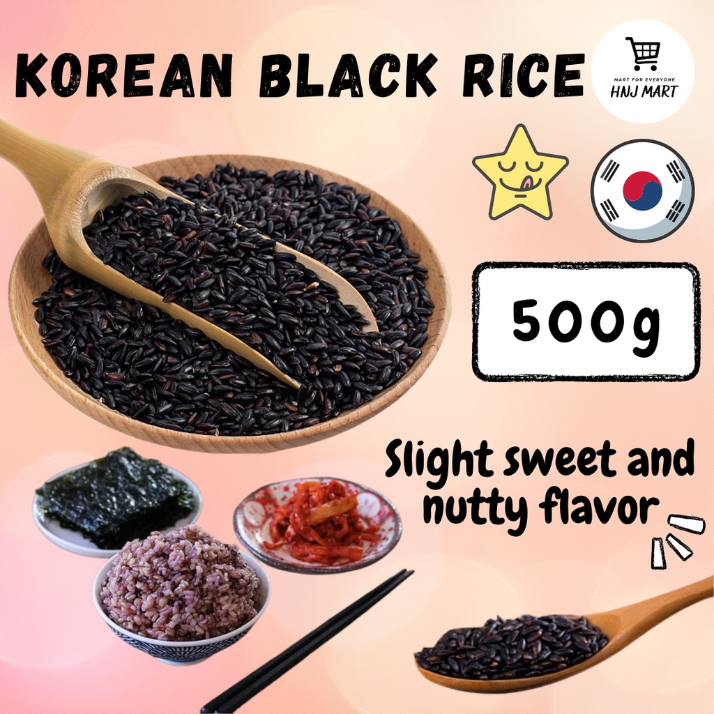 Korean Black Rice 500g HEUK MI 健康黑米