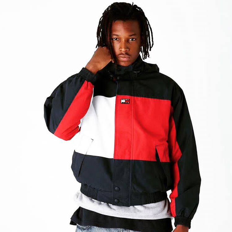 kith tommy reversible jacket