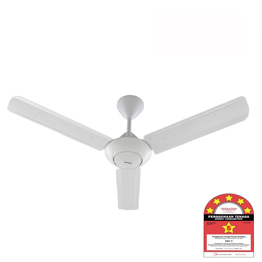 Panasonic Ceiling Fan 48 White F M12a0