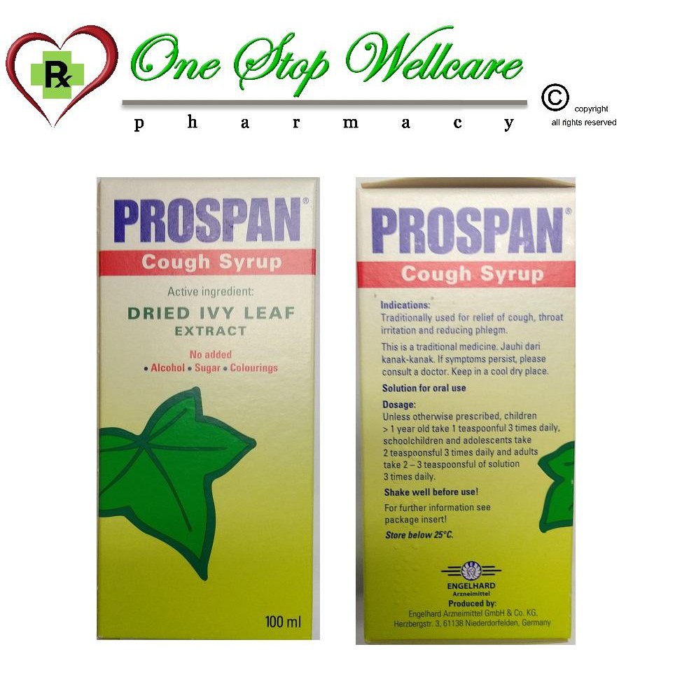 PROSPAN COUGH SYRUP 100ML (EXP01/2021) Shopee Malaysia