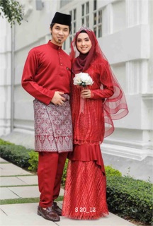  Baju  Nikah Exclusive Glitter Kurung  Moden Baju  Melayu  