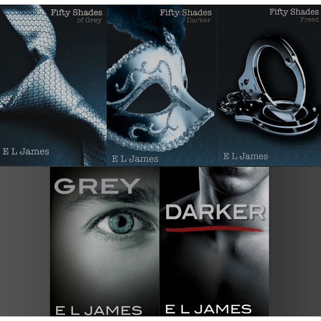 Fifty Shades Ebooks 1 5 By E L James Shopee Malaysia