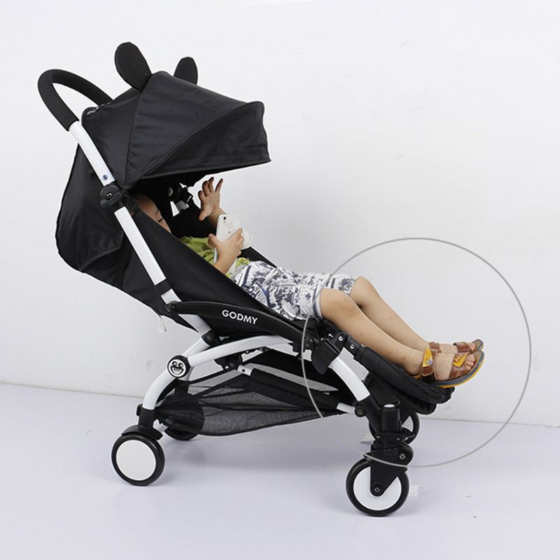 stroller leg rest extension