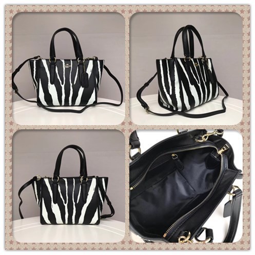 coach zebra bag