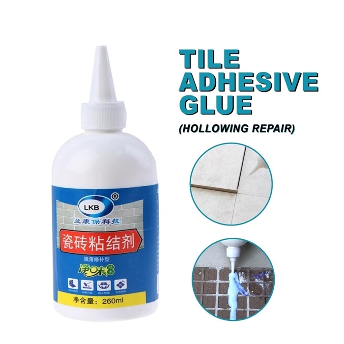 LKB Tile Hollowing Repair Glue (260ml) Tiles Empty Drum Loose Injection