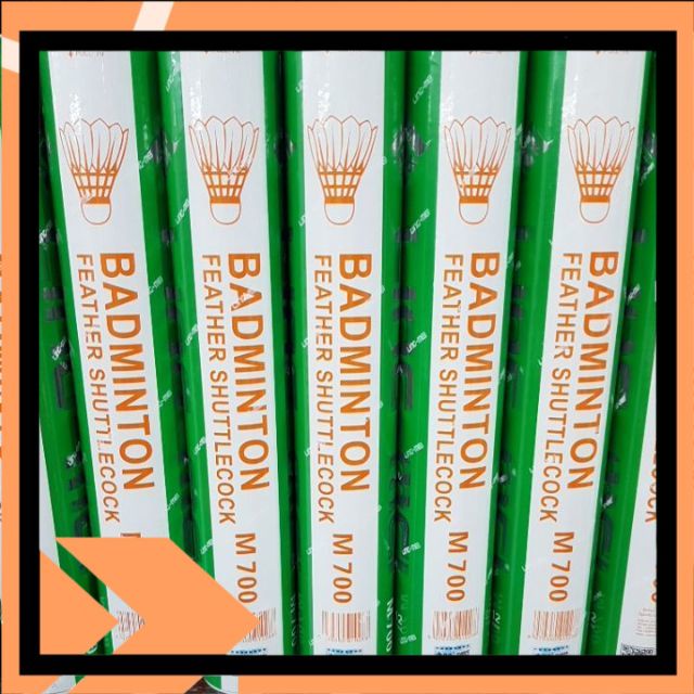 LingMei Shuttlecock M800 Badminton Feather Shuttlecock (12 Pcs