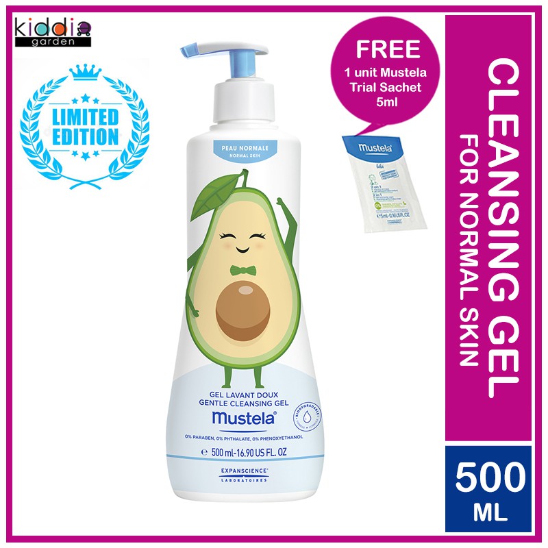 mustela gentle cleansing gel ingredients