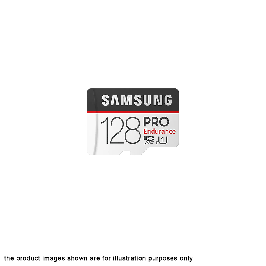 SAMSUNG PRO Endurance microSD 128GB Memory Card w SD Adapter 4K Ultra HD - CCTV Bodycam Dashcam