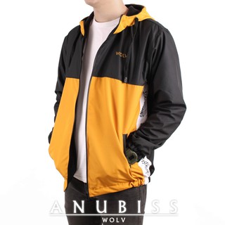 JACKET COACH MEN DISTRO PLAIN ERIGO  WINDBREAKER HOODIE 