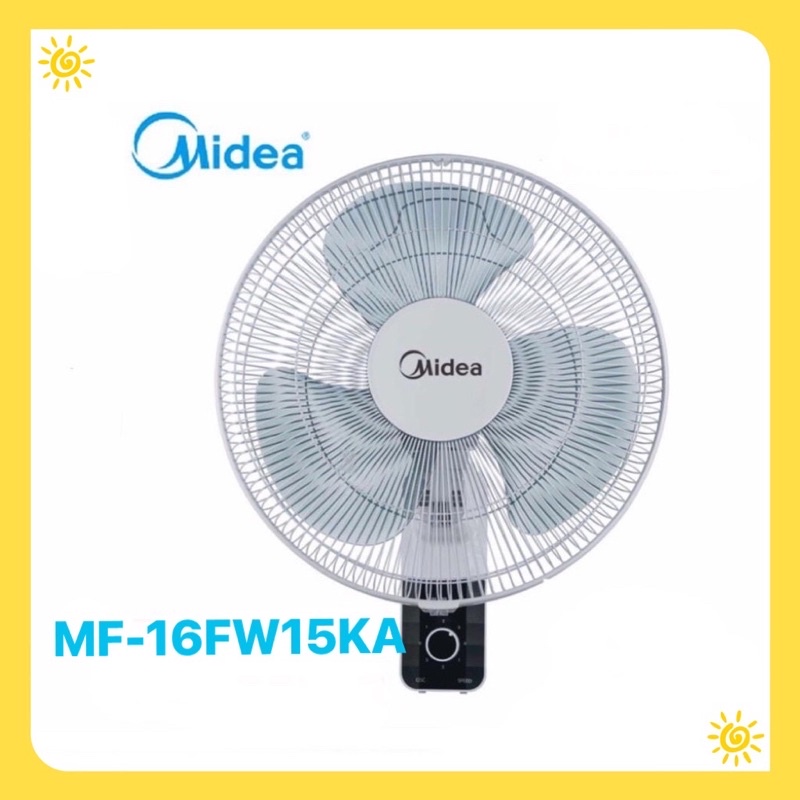 Midea 16 Wall Fan Mf 16fw15ka White Colour With Bubble Wrap Shopee Malaysia