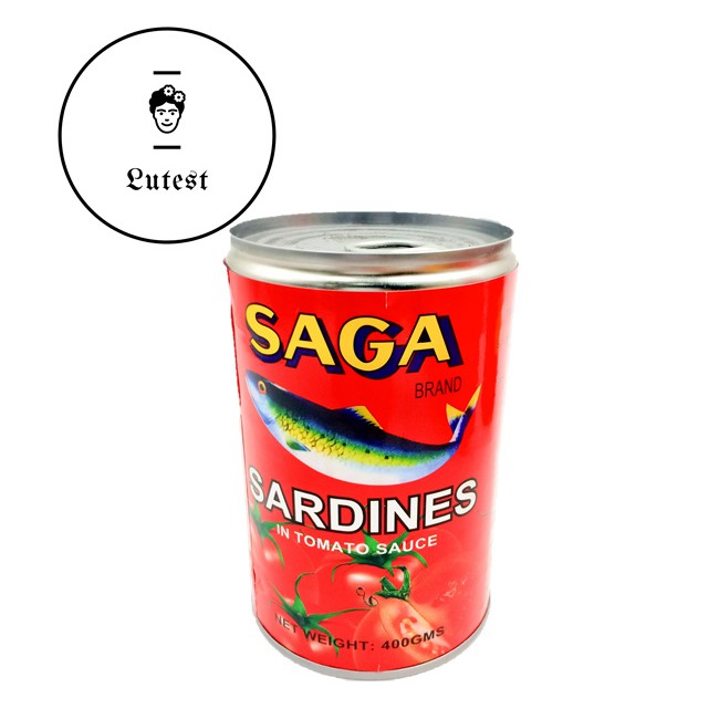 [READY STOCK] Saga Sardine Tin 400g Shopee Malaysia