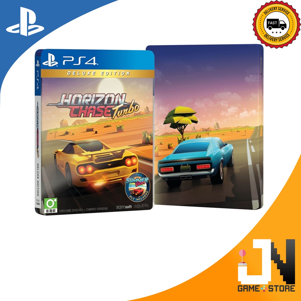 PS4 Horizon Chase Chase Turbo Deluxe Steelcase Edition (R3)(English/Chinese)(NEW)