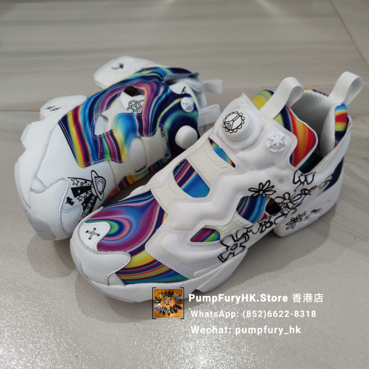 Buy 100 Legit 香港正品店 Reebok Pump Fury Peace Train Q461 充氣鞋運動鞋 Seetracker Malaysia