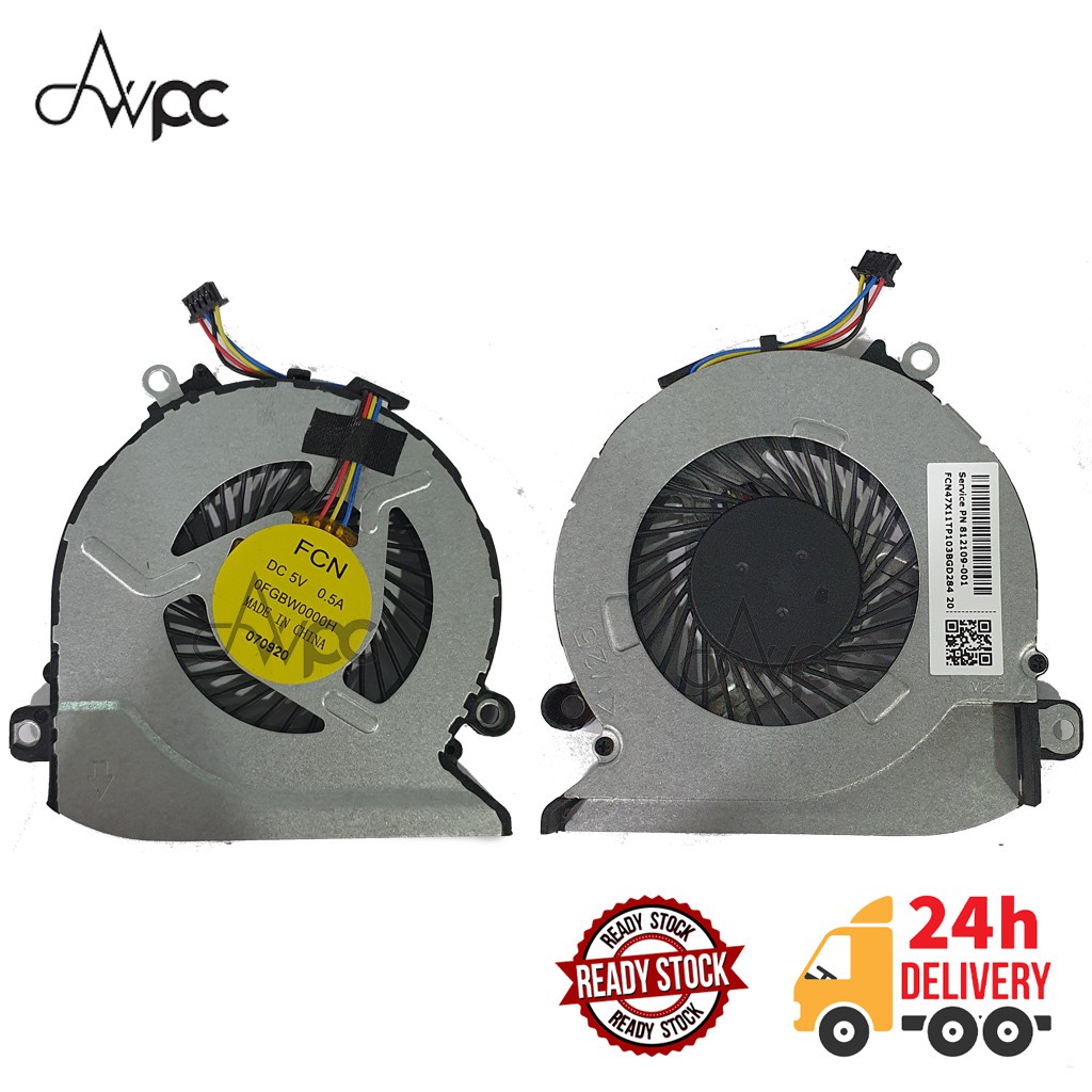 HP Pavillion 15AB 17G 15AF 812109001 Laptop CPU Fan Replacement