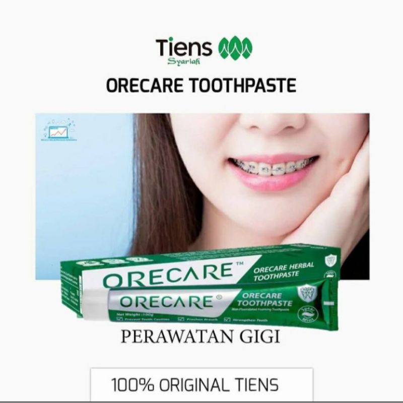 Ubat Gigi Orecare Pelbagai Guna Original Malaysia Herbal Whitening Shopee Malaysia