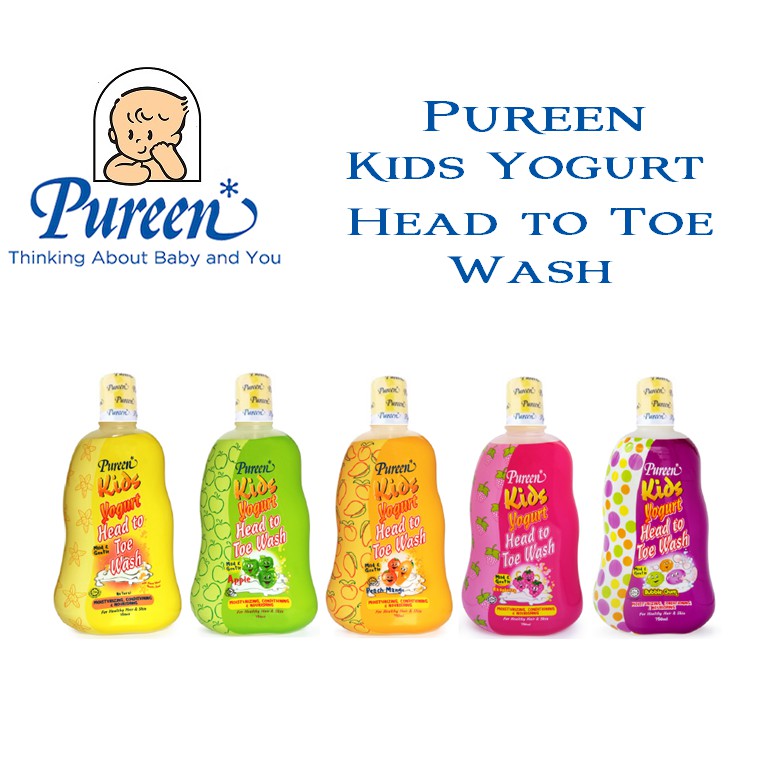 pureen baby head to toe wash