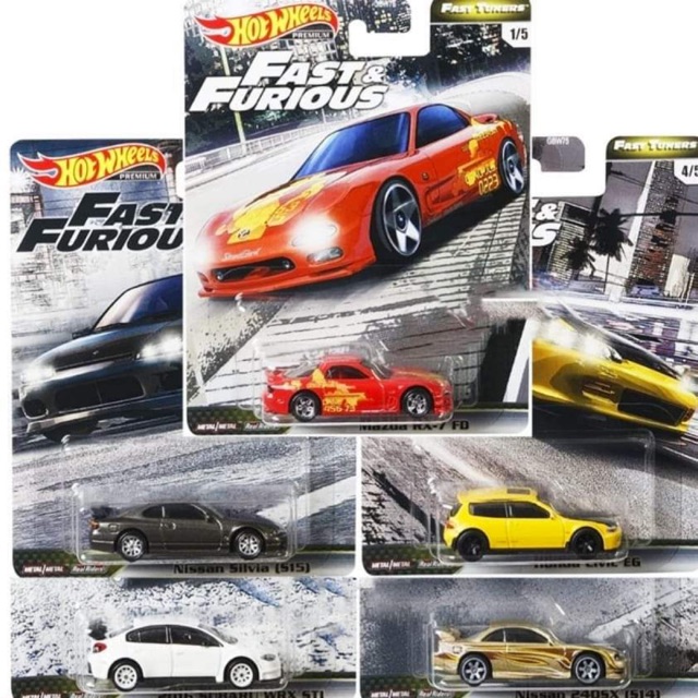 hot wheels car culture fast and furious