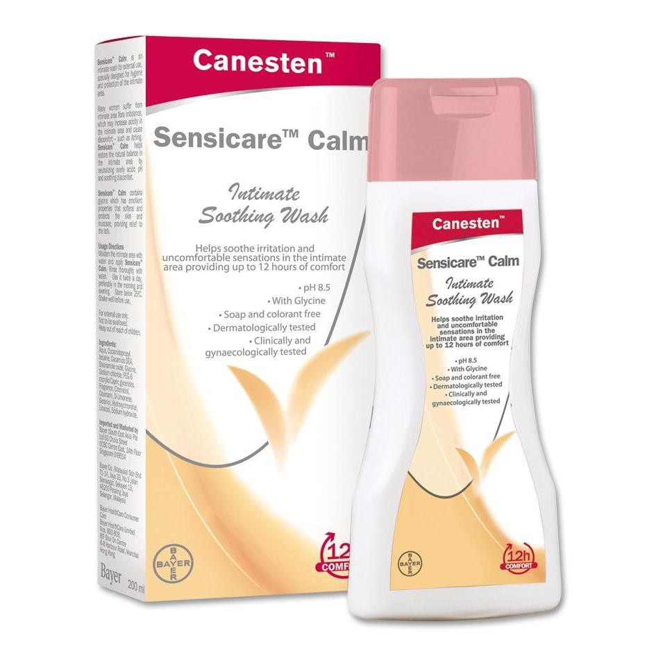 Canesten Sensicare Calm Intimate Soothing Wash (200ml) (Exp 09/2021