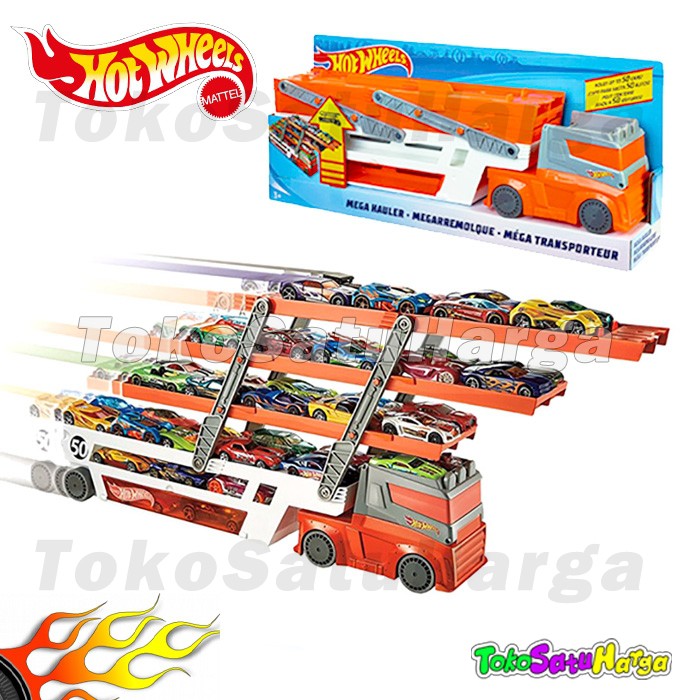 hot wheels truck mega hauler