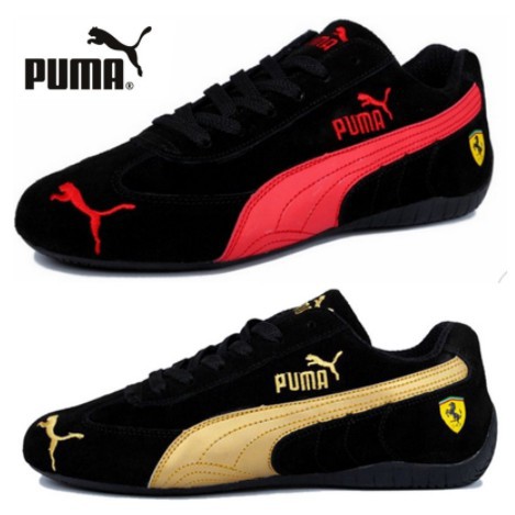 flat puma sneakers