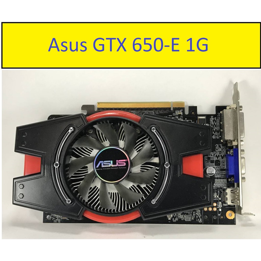 Nvidia Asus Gtx 650 E 1gb Gddr5 Gpu Graphic Card - 