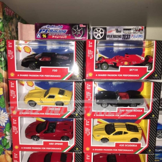 ferrari toy car collection