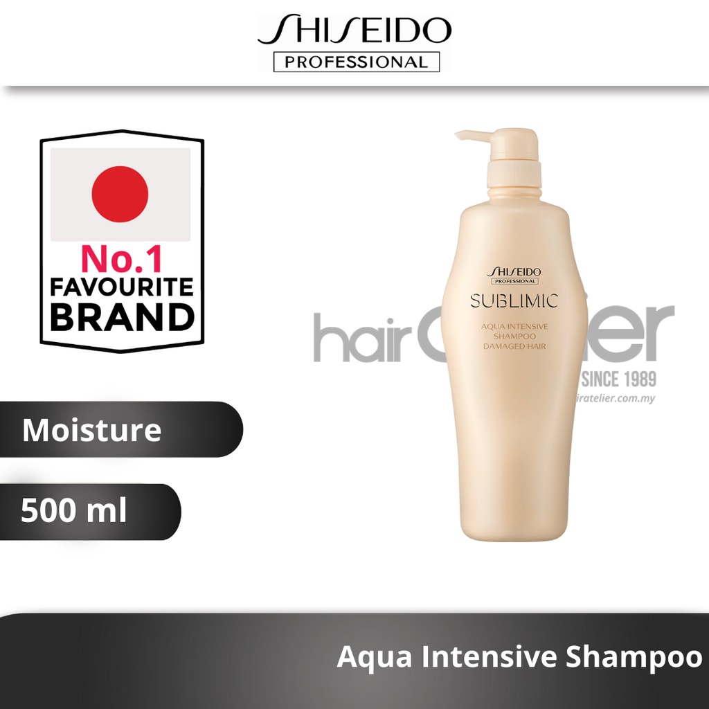 SHISEIDO PROFESSIONAL SMC Aqua Intensive Shampoo For Damaged Hair 500ml Shopee Malaysia