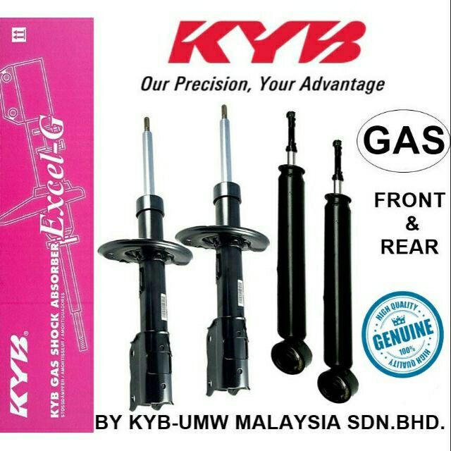KYB TOYOTA VIOS NCP42 ( 20032006 ) SHOCK ABSORBER FRONT AND REAR 1SET
