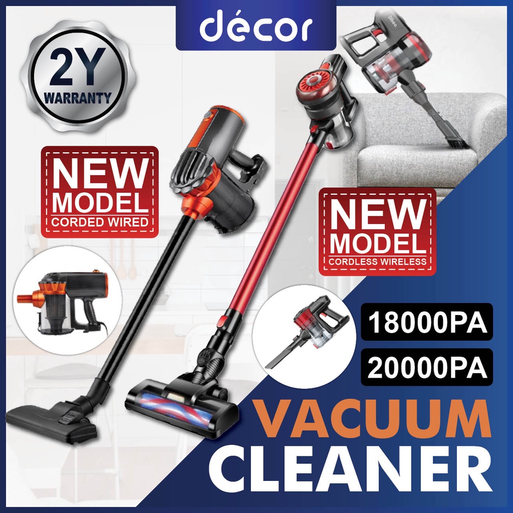 18000PA Wired Vacuum Cleaner 20000PA Wireless Cordless Vacuum Cleaner