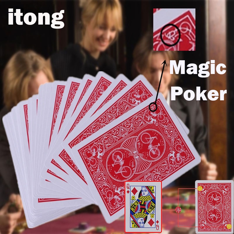 Quality Purpose 2022 Newest Secret Marked Stripper Deck Play Cards Poker Card Magic Toys Trick - Image 3