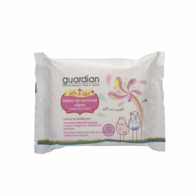 Guardian Make Up Remover Wipes 25s