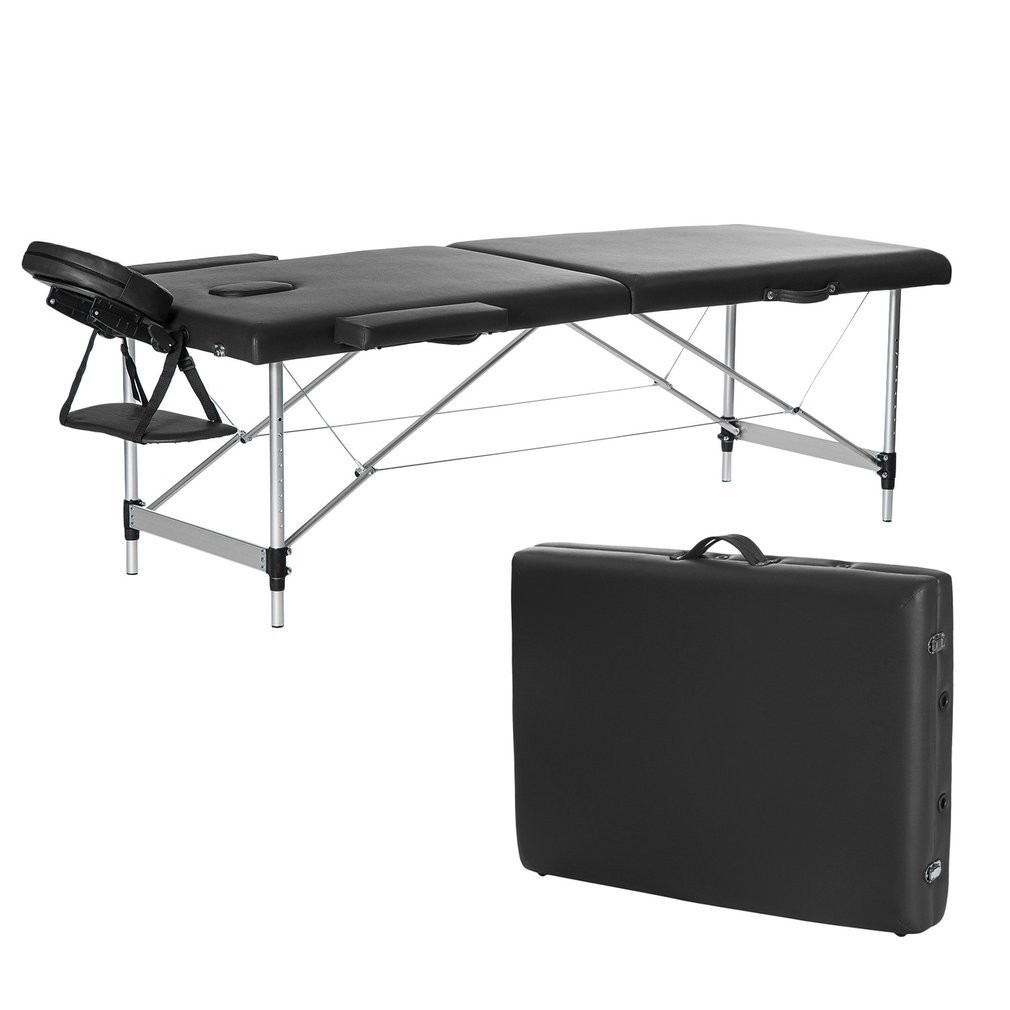 Dbrown Lightweight Portable Massage Table Aluminum Legs Shopee Malaysia 0483