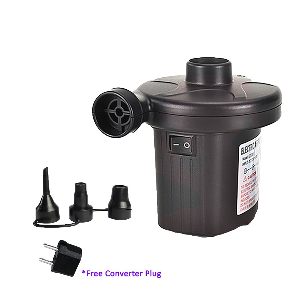 Inflatable Pool Car Bed Swimming Pool Electric Air Pump 220V BeeCost