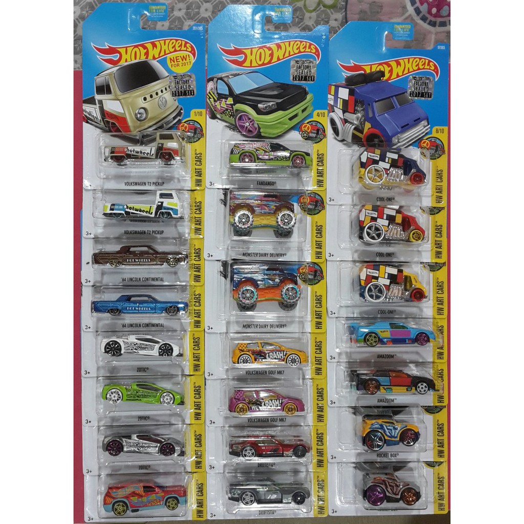 factory sealed hot wheels adalah