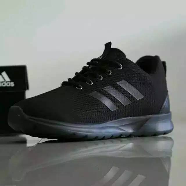 adidas school shoes black velcro