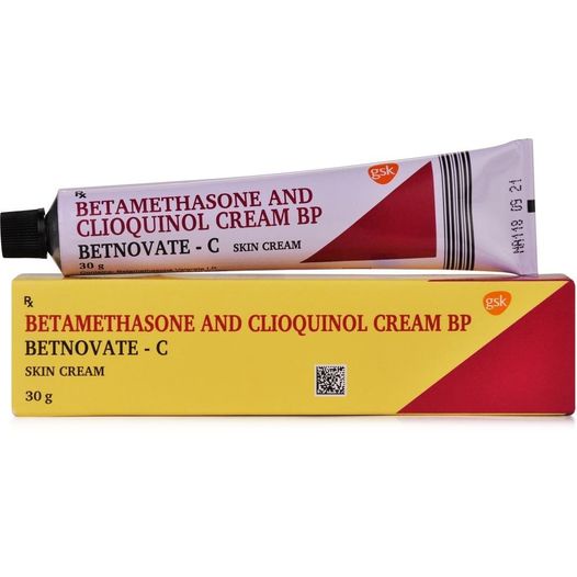 (Expiry 4/2024) GSK BetnovateC Skin Cream 30g (Betamethasone and