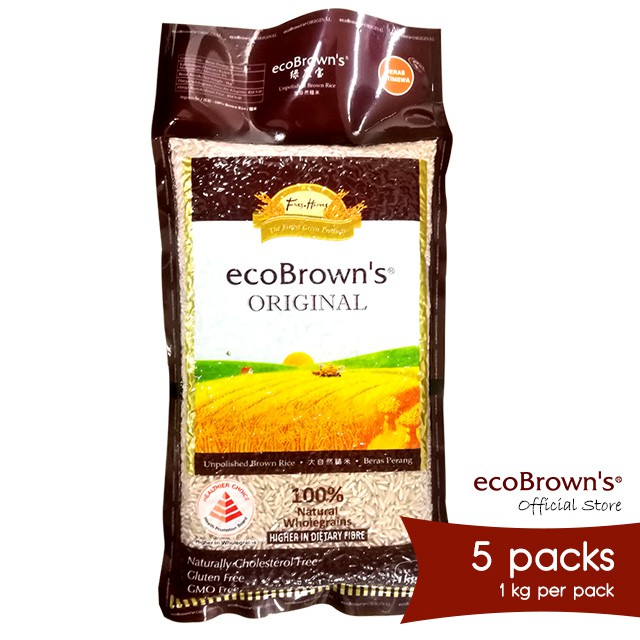 ecoBrown's Original 1kg (x5 packs) | Shopee Malaysia