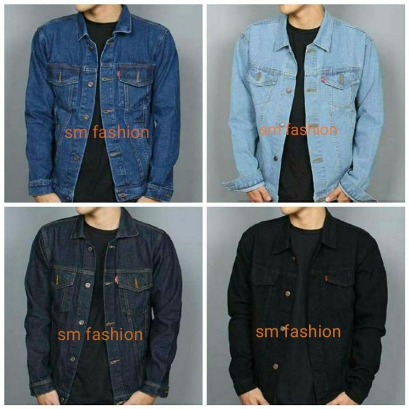 ??[Ready Stock]Men's Jeans Jaket Denim Lelaki Material High Quality Murah Murah ??